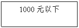 文本框:1000元以下